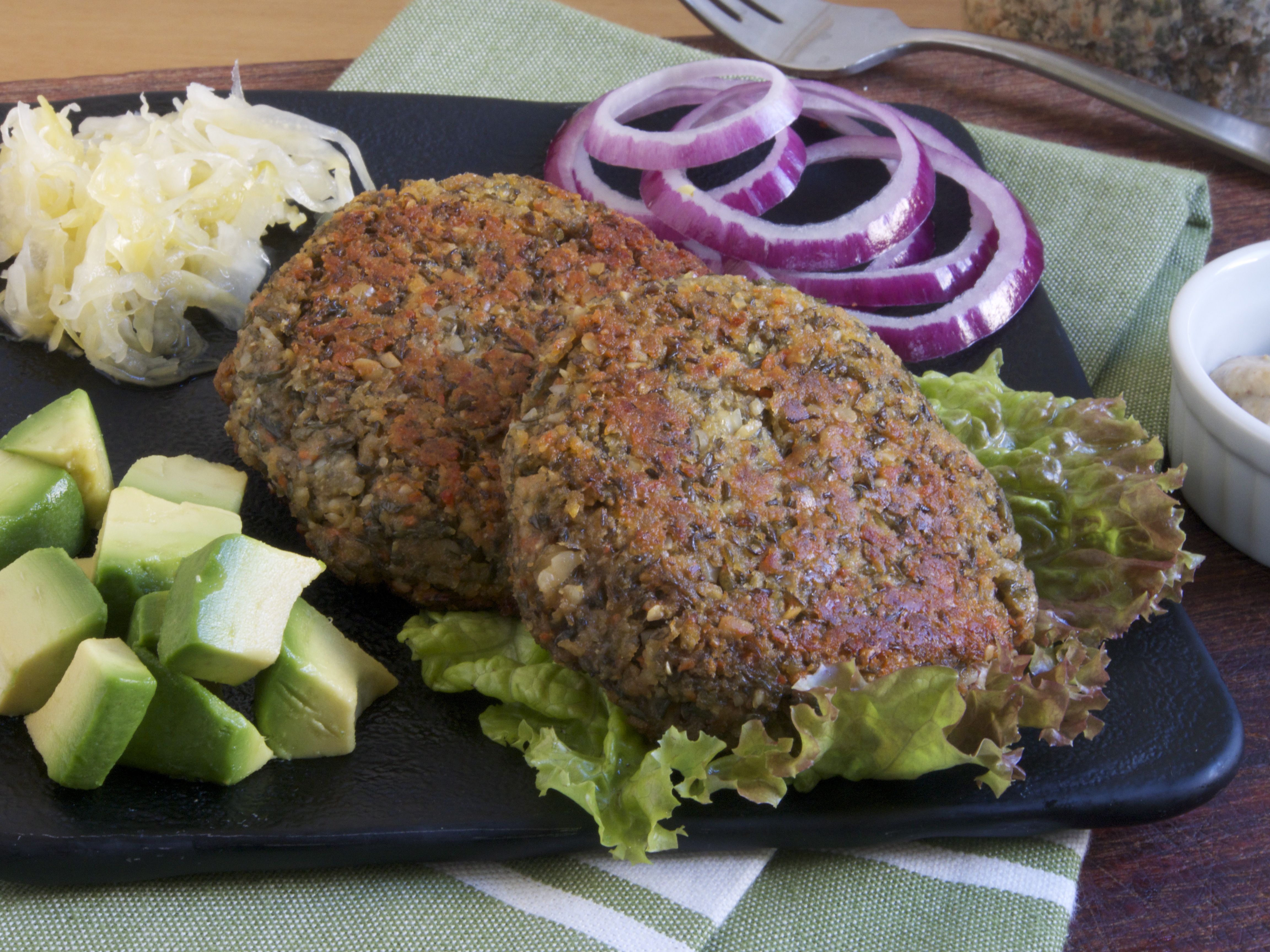 Lentil Veggie Burger s